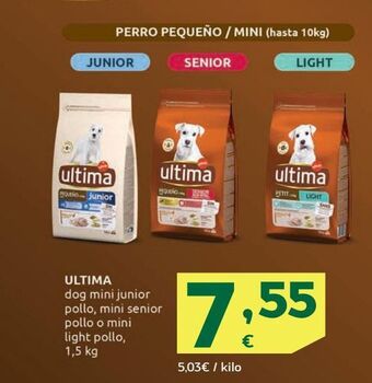 HiperDino Comida para perros última oferta