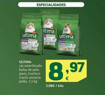 HiperDino Comida para gatos última oferta