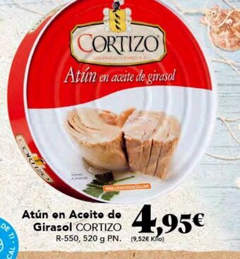 Gadis Atún en aceite de girasol cortizo oferta