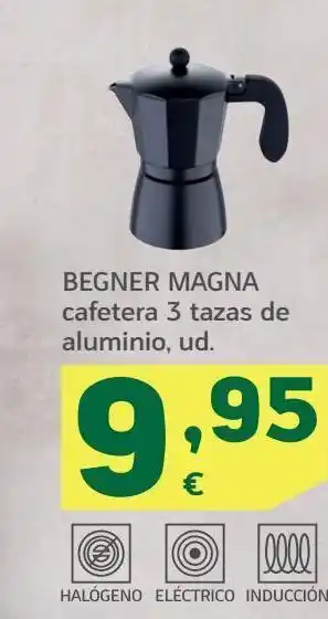 HiperDino Cafetera de aluminio oferta