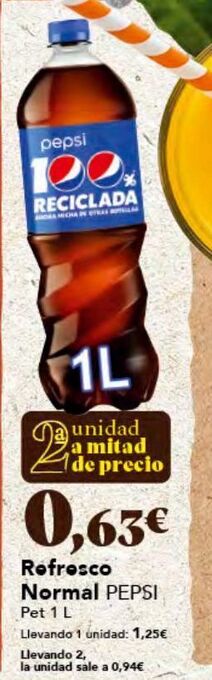 Gadis Refresco de cola pepsi oferta