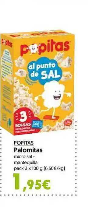 Hiper Usera Popitas palomitas oferta