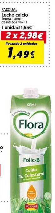 Hiper Usera Pascual leche calcio oferta