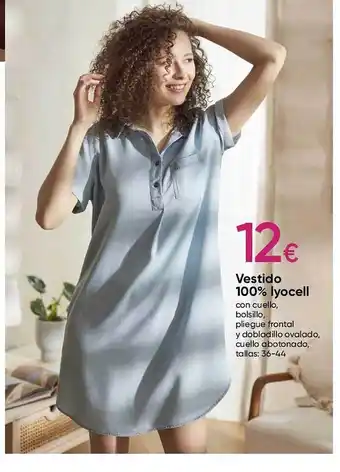 Pepco Vestido 100% lyocell oferta