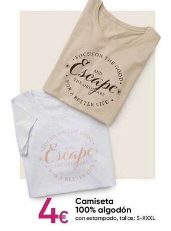 Pepco Camiseta 100% algodón oferta