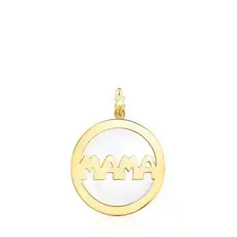 Tous Colgante pequeño de plata vermeil tous mama oferta