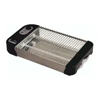 Embargos a lo bestia Tostador plano comelec tp7012 600w 7 niveles inox/negro oferta