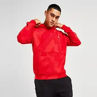 JD Sports Jordan sudadera con capucha all over print oferta