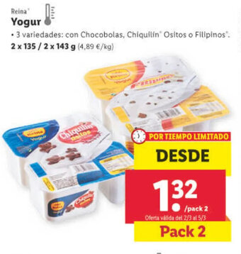 Lidl Yogur oferta