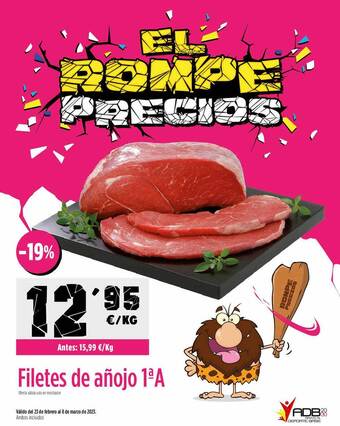 AhorraMas Filetes de añojo 1aa oferta