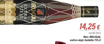 Cash Ifa Ron brugal extra viejo botella oferta