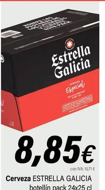 Cash Ifa Cerveza estrella galicia botellín pack 24 oferta