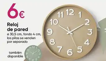 Pepco Reloj pared oferta