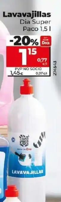 Dia Lavavajillas oferta