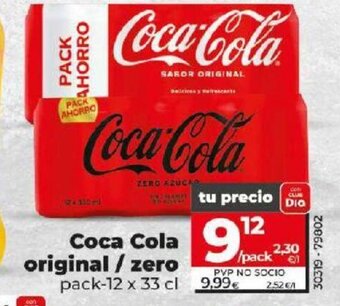 Dia Coca Cola Original / Zero oferta