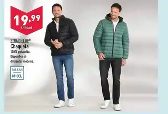 ALDI Straight up chaqueta oferta