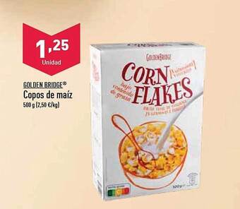 ALDI Golden bridge copos de maiz oferta