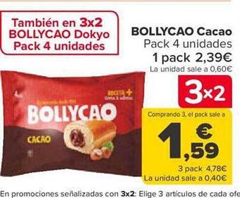 Carrefour Bollycao cacao oferta