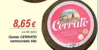 Cash Ifa Queso cerrato semicurado oferta