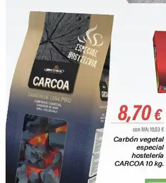 Cash Ifa Carbón vegetal especial hostelería carcoa oferta