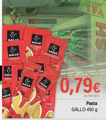 Cash Ifa Pasta gallo oferta