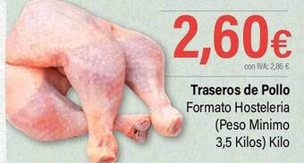 Cash Ifa Traseros de pollo formato hosteleria oferta