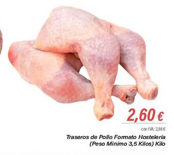 Cash Ifa Traseros de pollo formato hosteleria oferta
