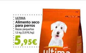Hiper Usera Ultima alimento seco para perros oferta