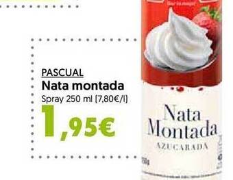 Hiper Usera Pascual nata montada oferta