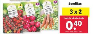 Lidl Semillas oferta