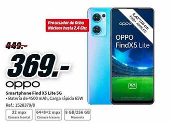 MediaMarkt Oppo smartphone find x5 lite 5g oferta