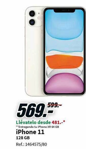 MediaMarkt Iphone 11 oferta