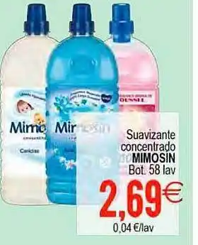 Plenus Supermercados Suavizante concentrado mimosin oferta