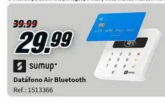 MediaMarkt Sumup datáfono air bluetooth oferta