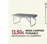 Cadena88 13,50€ plegable 56x34xh24.5 cm. 555n904 mesa camping oferta