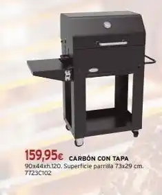 Cadena88 159,95€ carbón con tapa 90x44xh.120. superficie parrilla 73x29 cm. 7723c102 oferta