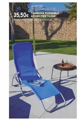 Cadena88 Tumbona plegable oferta