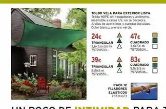 Cadena88 Toldo vela oferta