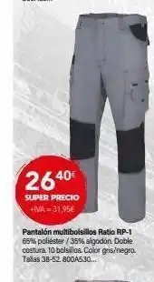 Cadena88 Pantalones multibolsillos ratio oferta