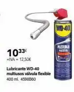 Cadena88 1033€ +iva = 12,50€ lubricante wd-40 multiusos válvula flexible 400 ml. 4598860 wd-40 flexible azevi oferta