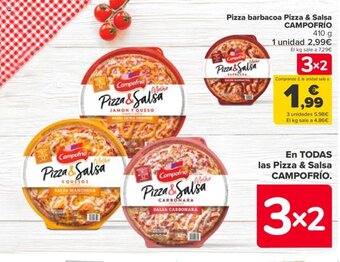 Carrefour En Todas Las Pizza & Salsa Campofrio oferta
