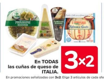Carrefour En Todas Las Cunas De Queso De Italia oferta