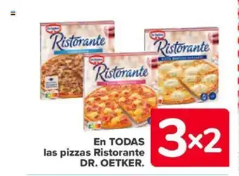Carrefour En Todas Las Pizzas Ristorante Dr. Oetker oferta