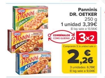 Carrefour Panninis Dr. Oetker oferta