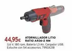 Cadena88 Atornillador ratio oferta