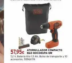 Cadena88 Atornillador black & decker oferta