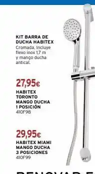 Cadena88 Barra de ducha oferta