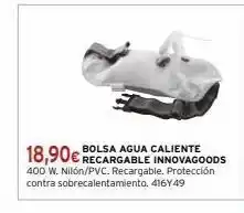 Cadena88 18,90€ caliente recargable innovagoods 400 w. nilón/pvc. recargable. protección contra sobrecalentamiento. 416y49 oferta