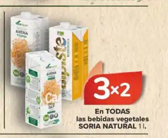 Carrefour En Todas Las Bebidas Vegetales Soria Natural oferta