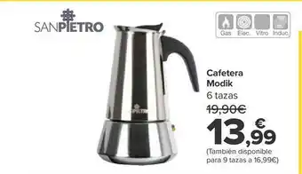 Carrefour San pietro cafetera modik oferta